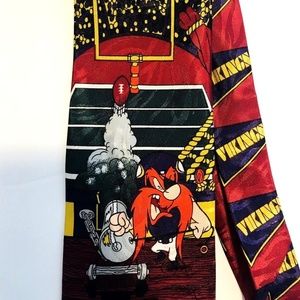NFL Minnesota Viking Neck Tie Yosemite Sam